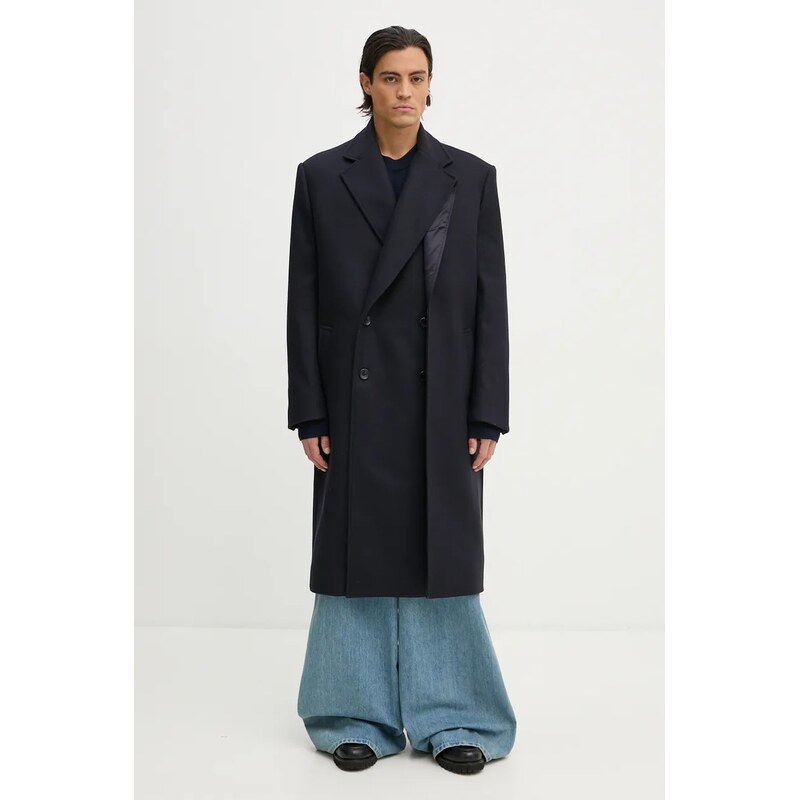 Vlnený kabát Y/Project DOUBLE FRONT COAT 58368004