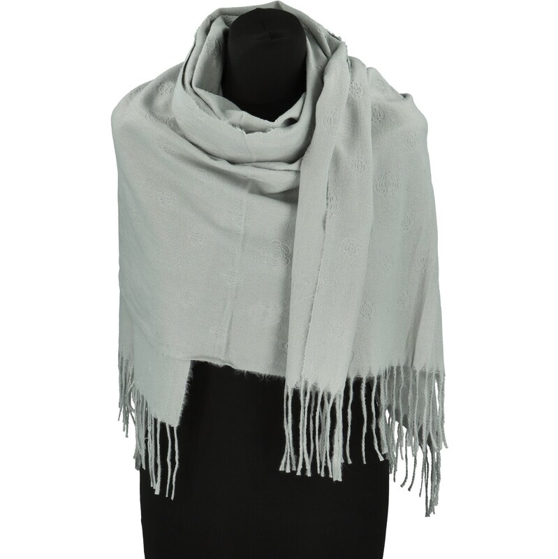 Dámsky šál svetlo šedý - Firenze Trixa šedá 66048642