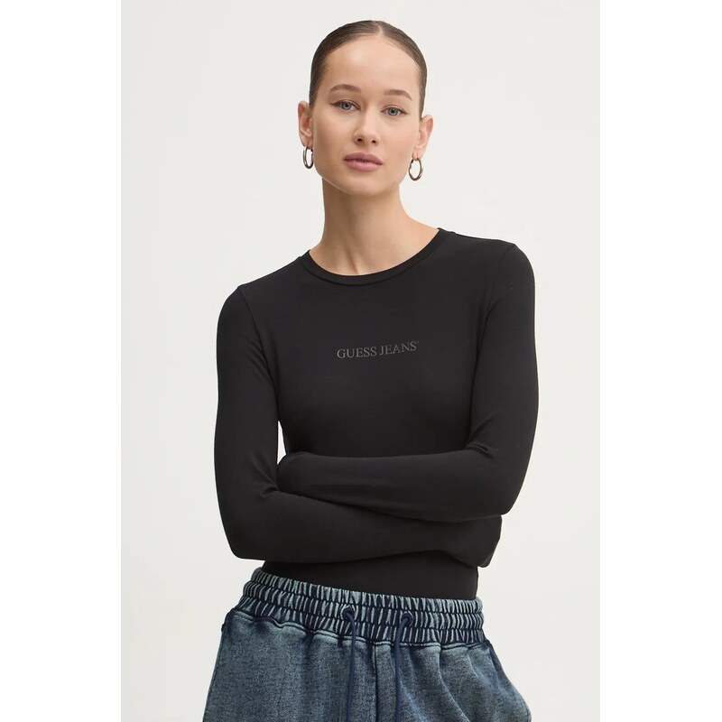 Tričko s dlhým rukávom Guess Jeans 66512129