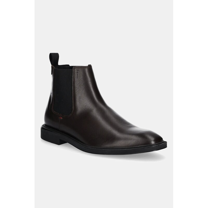 Kožené topánky chelsea HUGO Gryff 59401877
