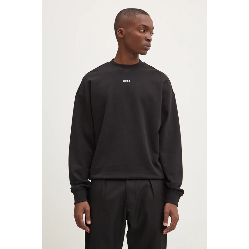 Bavlnená mikina HUGO Dapocrew 60179433