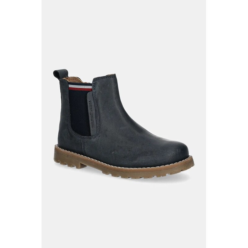 Detské zimné kožené topánky Tommy Hilfiger 60319481