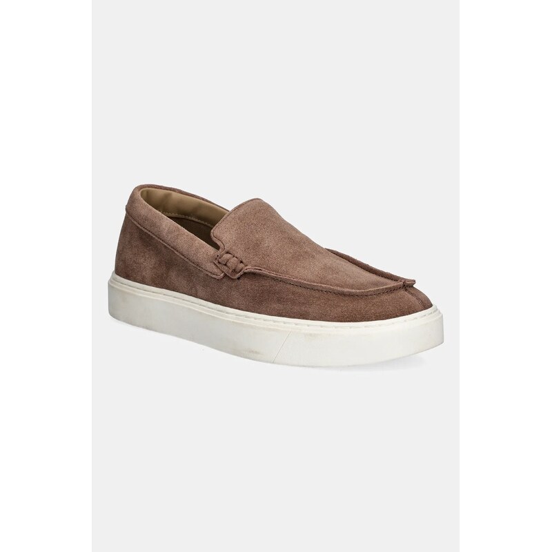 Semišové mokasíny Calvin Klein MOCCASIN SUEDE 60320522