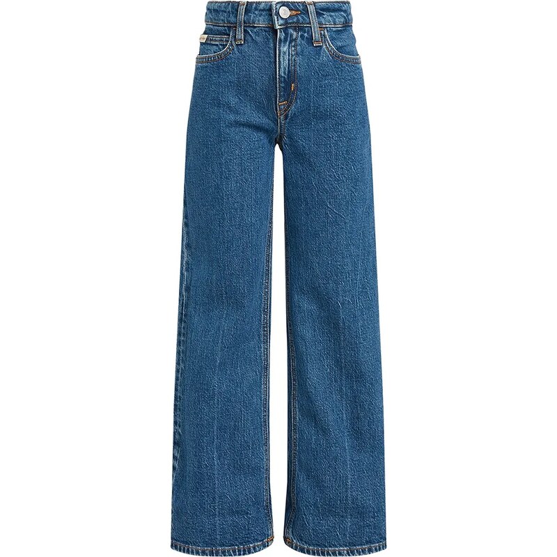 Detské rifle Calvin Klein Jeans HR RELAXED WIDE 60689321