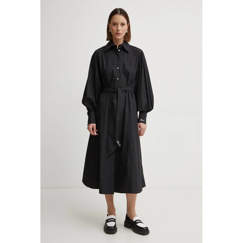 Bavlnené šaty Karl Lagerfeld 61059231