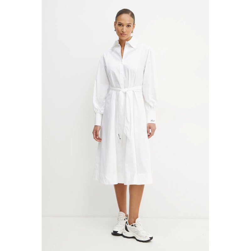 Bavlnené šaty Karl Lagerfeld 60747536