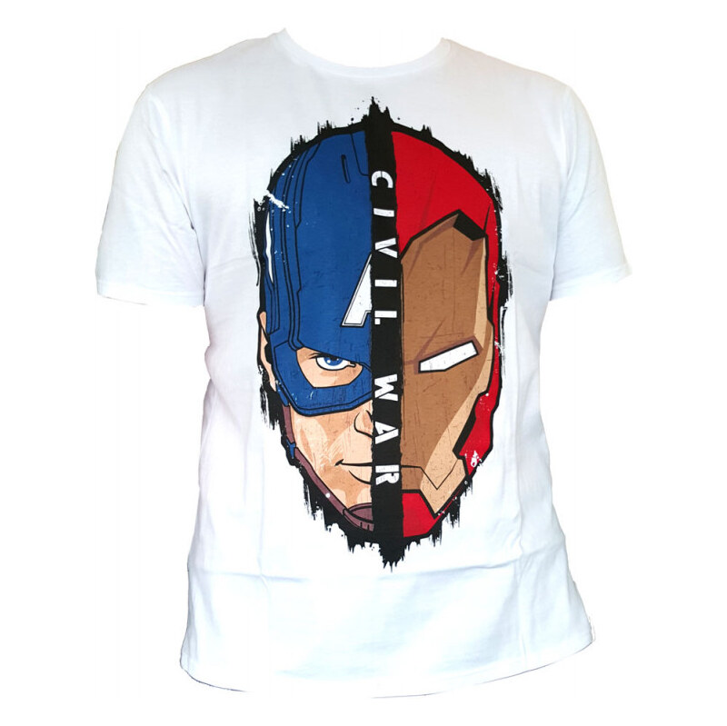 Captain America Civil War Stark Cap Head (tričko) 66033343