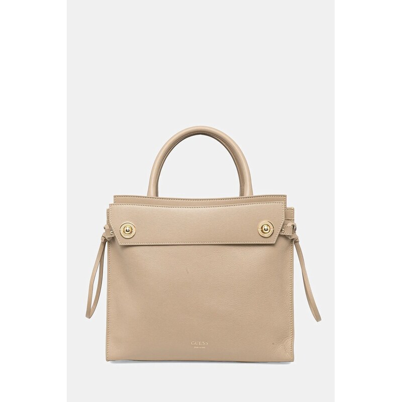 Kožená kabelka Guess BIANCA 63342024