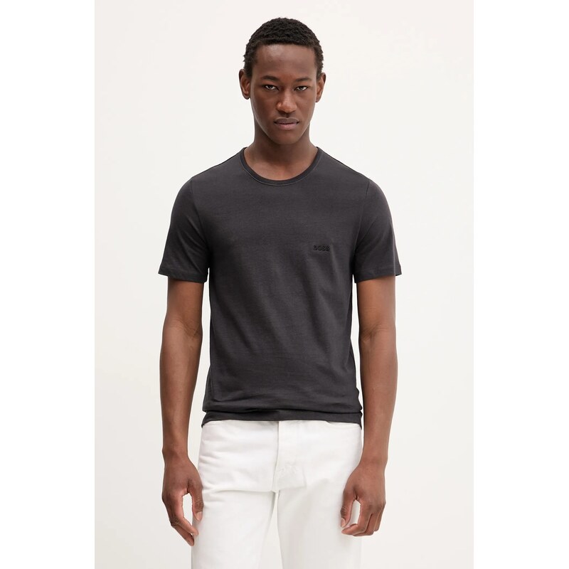 Bavlnené tričko BOSS 3-pak TShirtRN 3P Classic 63878442