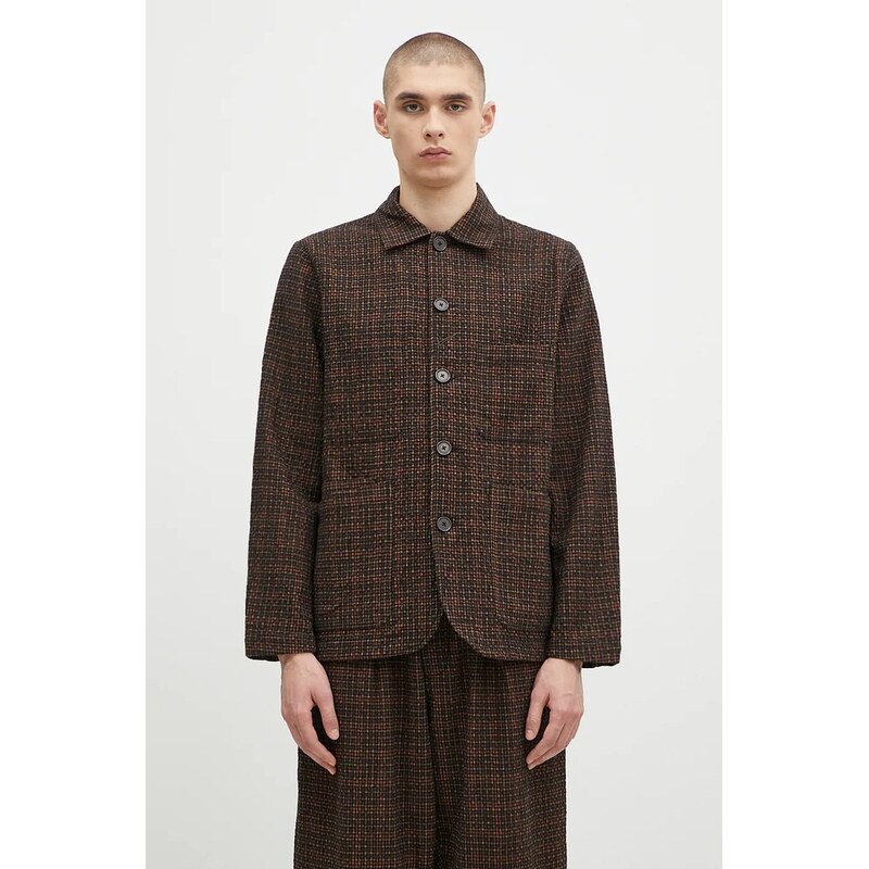 Vlnená košeľa Universal Works 62303803