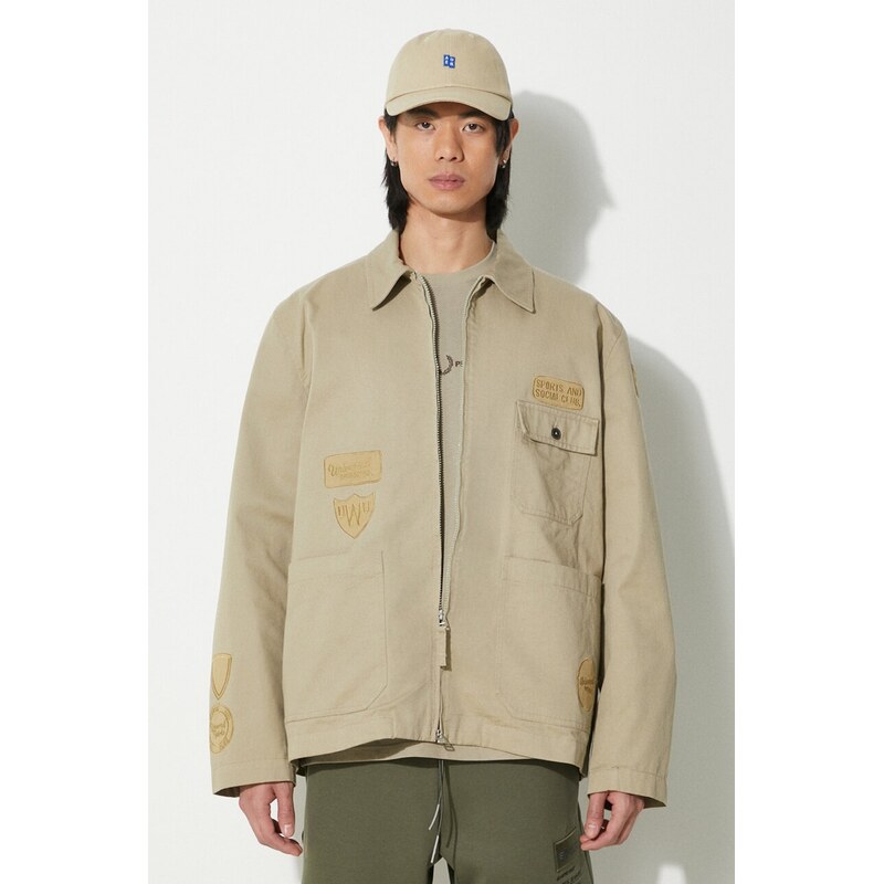 Rifľová bunda Universal Works Gower 61016046