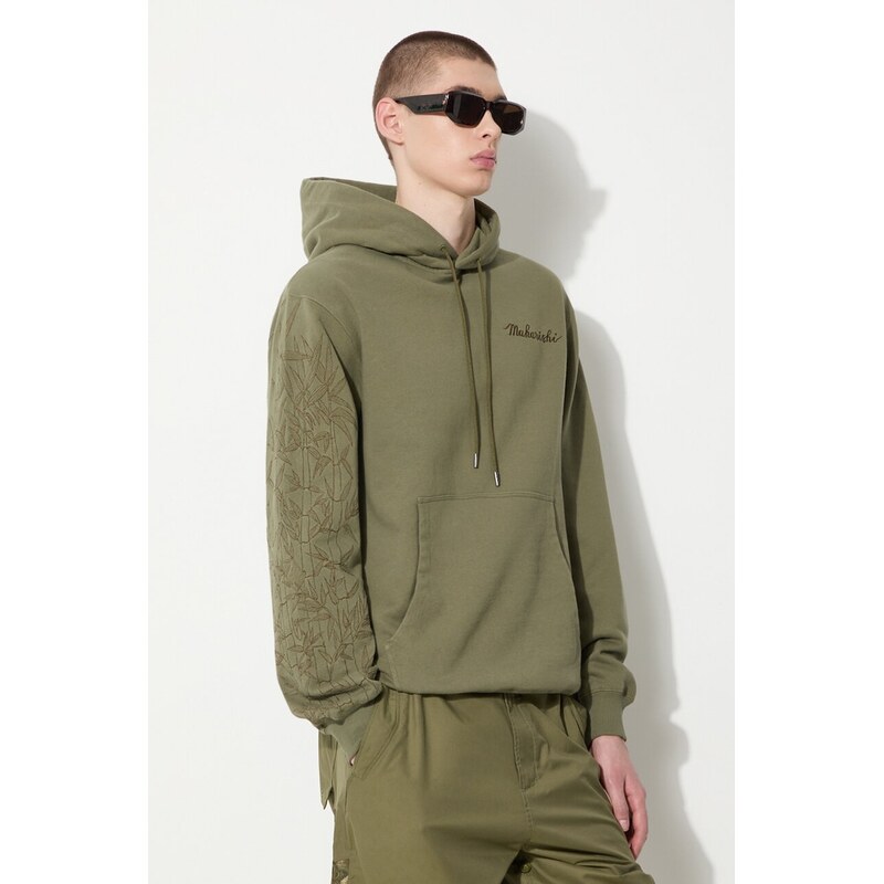 Bavlnená mikina Maharishi Dragon Bamboo Hooded Sweat 61025365