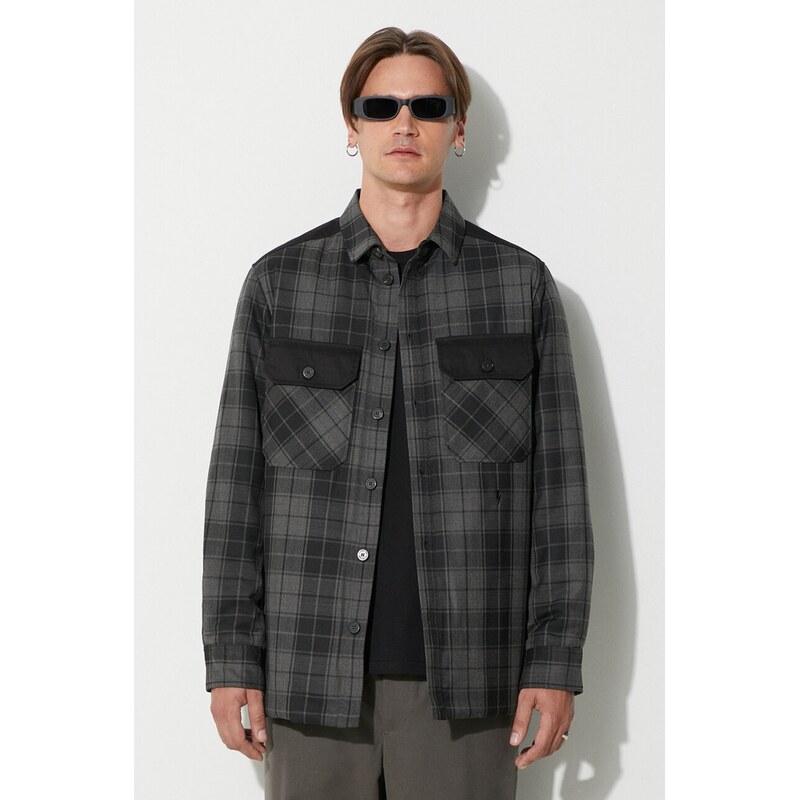 Neil Barrett Bunda Neil Barett LOOSE BICOLOR FLAP POCKET PADDED 61025460