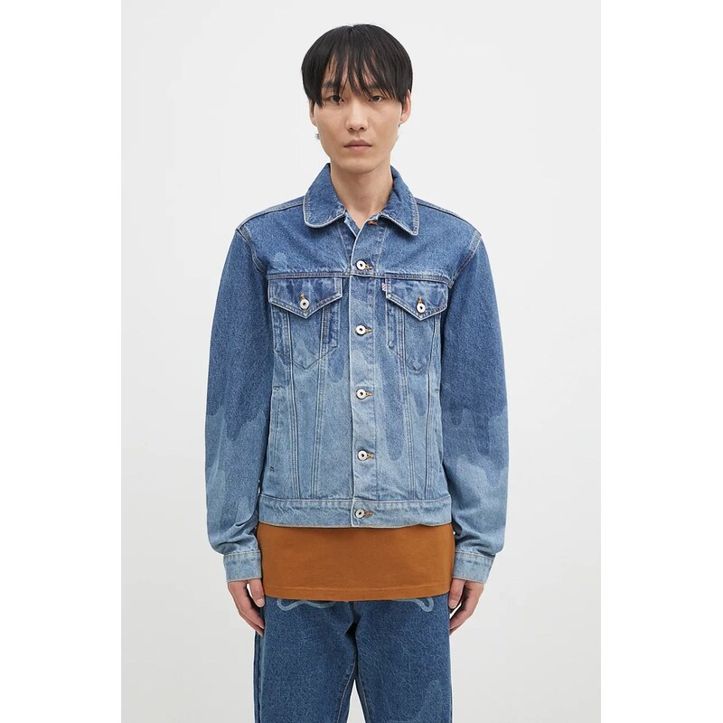 Rifľová bunda ICECREAM Lazer Drip Denim Trucker 61025302