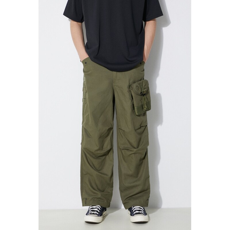 Nohavice Maharishi M.A.L.I.C.E. M51 Cargo Pants Cotton Hemp Twill 28 61025372
