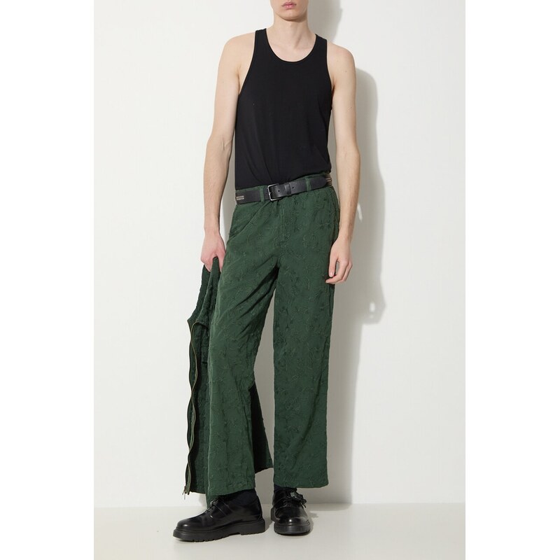 Bavlnené nohavice Corridor Floral Embroidered Trouser 61025232