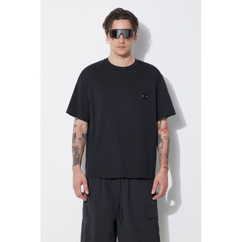 Bavlnené tričko Neil Barrett Slim Dropped Shoulder Pierced Nipple 61668306