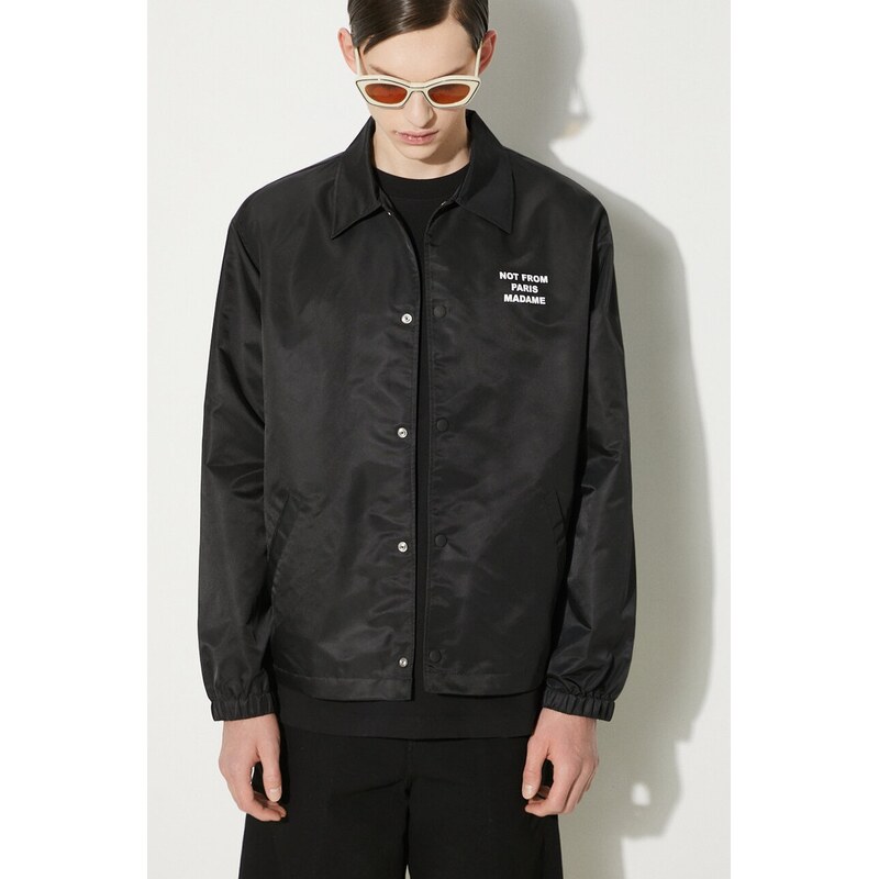 Košeľové sako Drôle de Monsieur La Veste Slogan 61016334