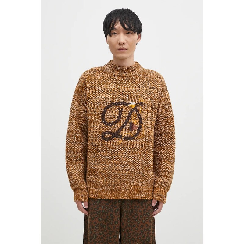 Vlnený sveter Drôle de Monsieur La Maille D tressE 61016336