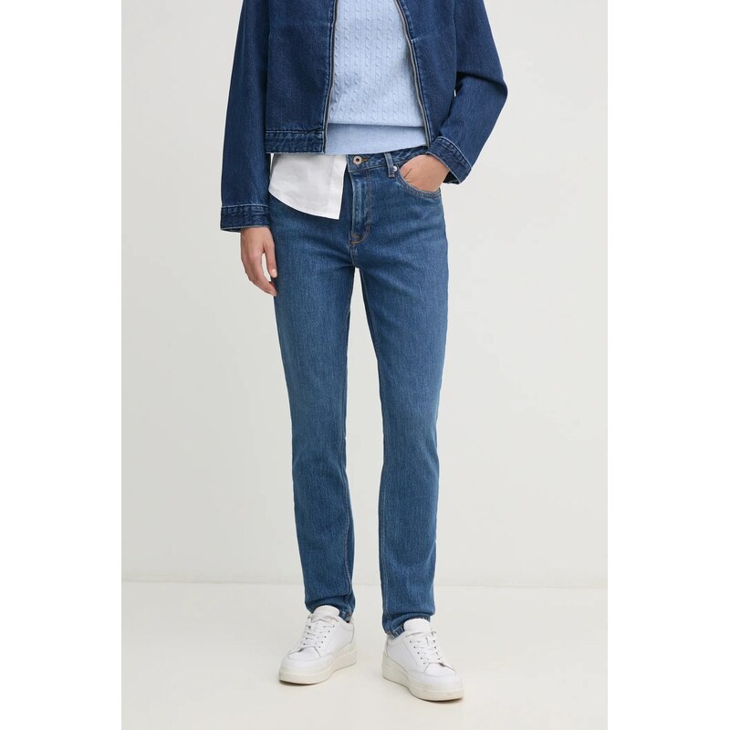 Rifle Pepe Jeans TAPERED JEANS HW VIOLET 61167339