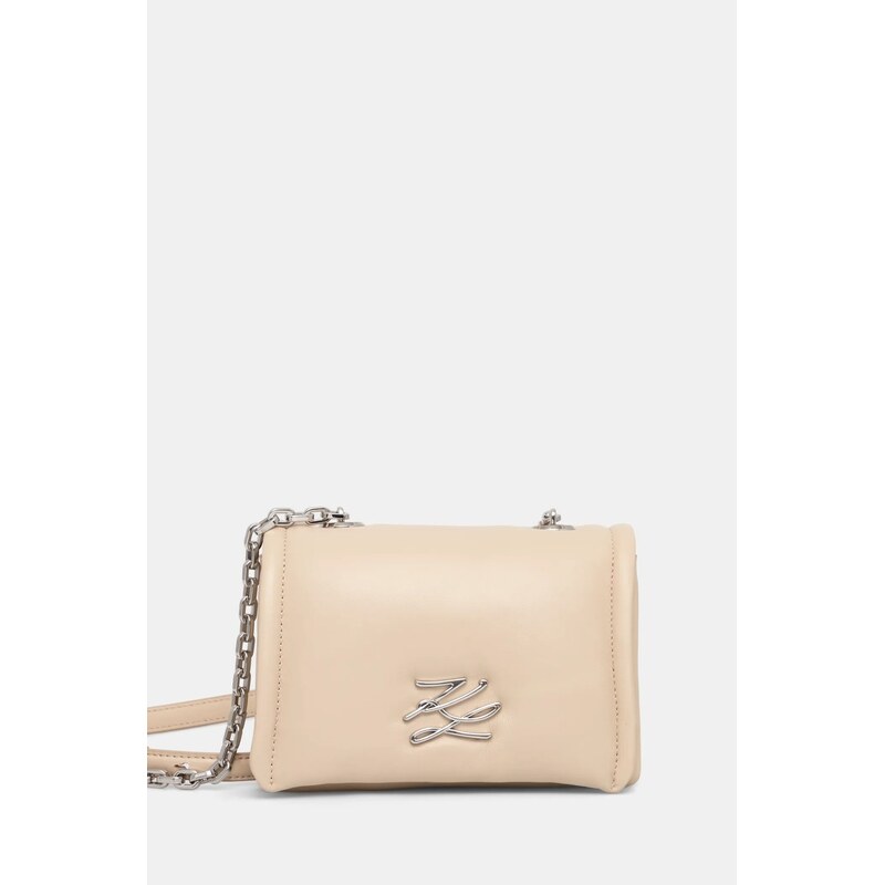 Kožená kabelka Karl Lagerfeld 61188785