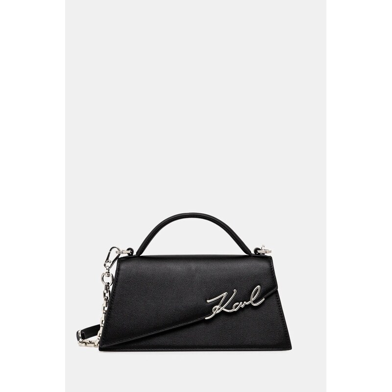 Kožená kabelka Karl Lagerfeld K/SIGNATURE 61167596