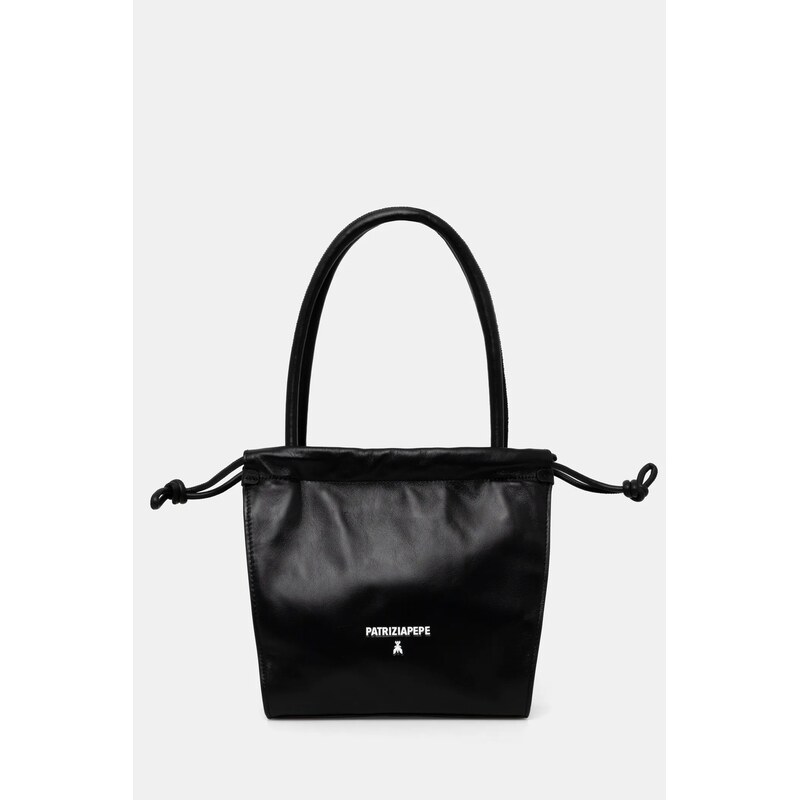 Kožená kabelka Patrizia Pepe 64317985
