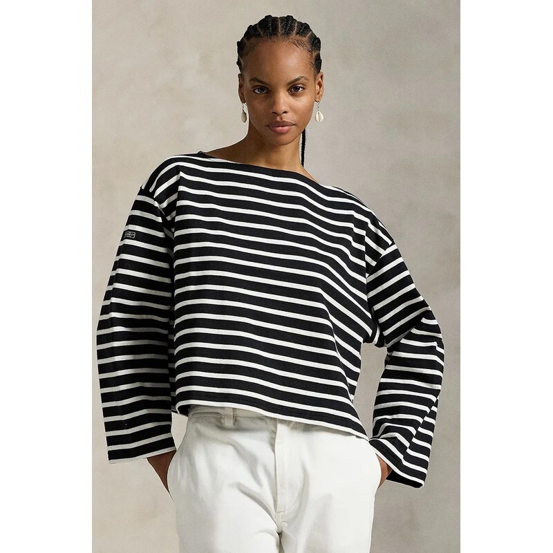 Bavlnené tričko s dlhým rukávom Polo Ralph Lauren 66512251