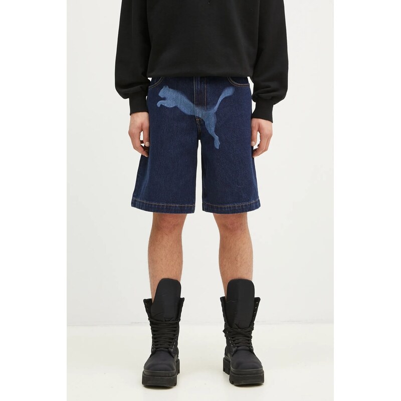 Bavlnené rifľové šortky Puma PUMA X A$AP ROCKY Denim Short 63657917