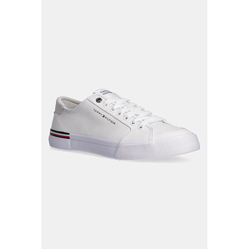 Tenisky Tommy Hilfiger CORE CORPORATE VULC CANVAS 61816425