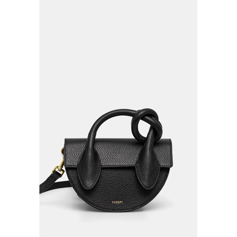 Kožená kabelka Yuzefi PRETZEL 61816547