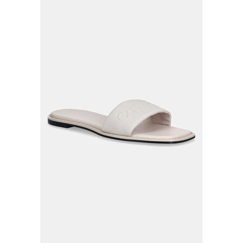 Šľapky Calvin Klein FLAT SLIDE - HE 62067142