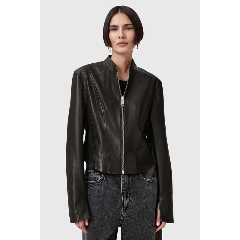 Kožená bunda AllSaints SADLER 63996419