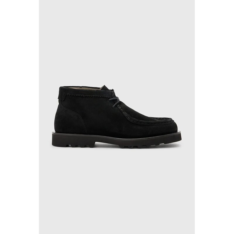 Semišové topánky AllSaints Skiff Suede Boot 63996467