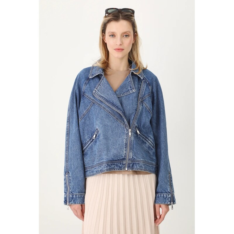 Bavlnená rifľová bunda Medicine 66512408