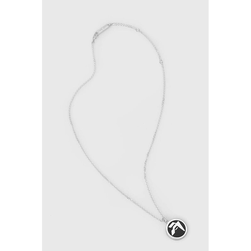 Strieborný náhrdelník AMBUSH Epoxy Amblem Charm 62575191