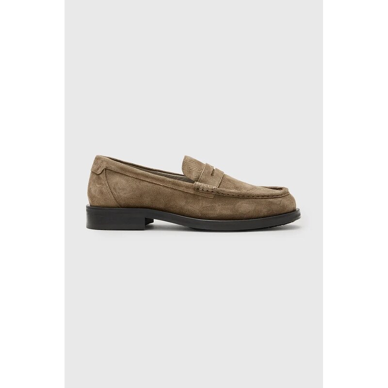 Semišové mokasíny AllSaints Bloom Suede Loafer 63996609