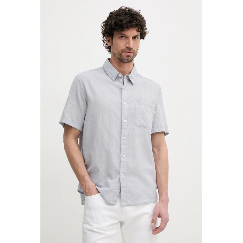 Ľanová košeľa Pepe Jeans AMARO 62696903