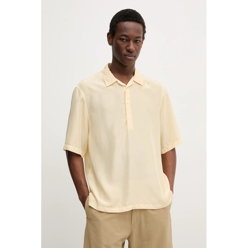 Polo tričko s prímesou hodvábu BARENA VENEZIA Camicia Mola 62851027