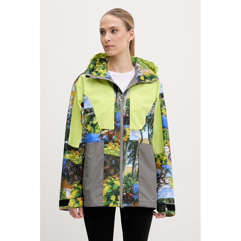 Nepremokavá bunda adidas by Stella McCartney TrueNature Earth Collage 62851088