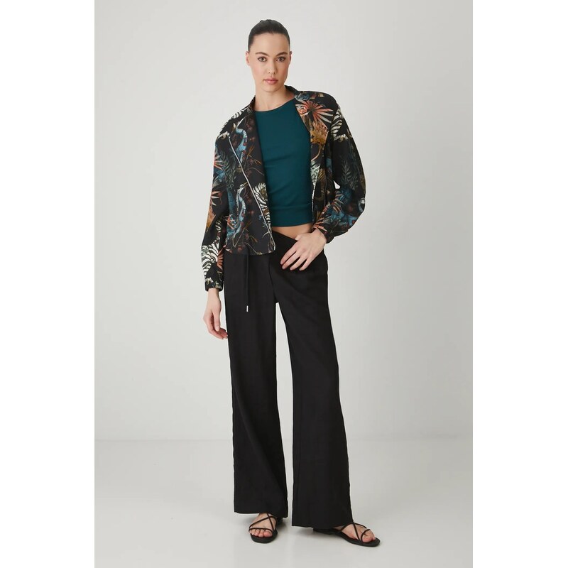 Ľanová bomber bunda Medicine 66512702