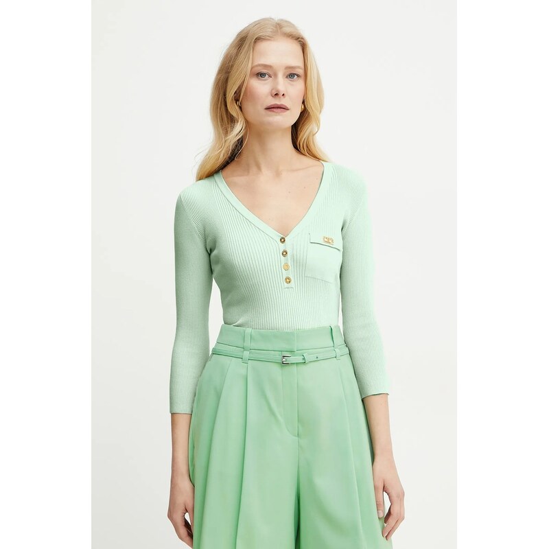 Sveter s prímesou hodvábu Elisabetta Franchi 63998869