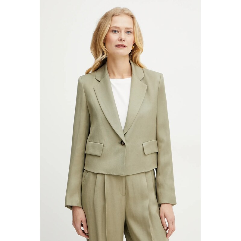 Sako s prímesou ľanu Marella Emme by Marella 64328513