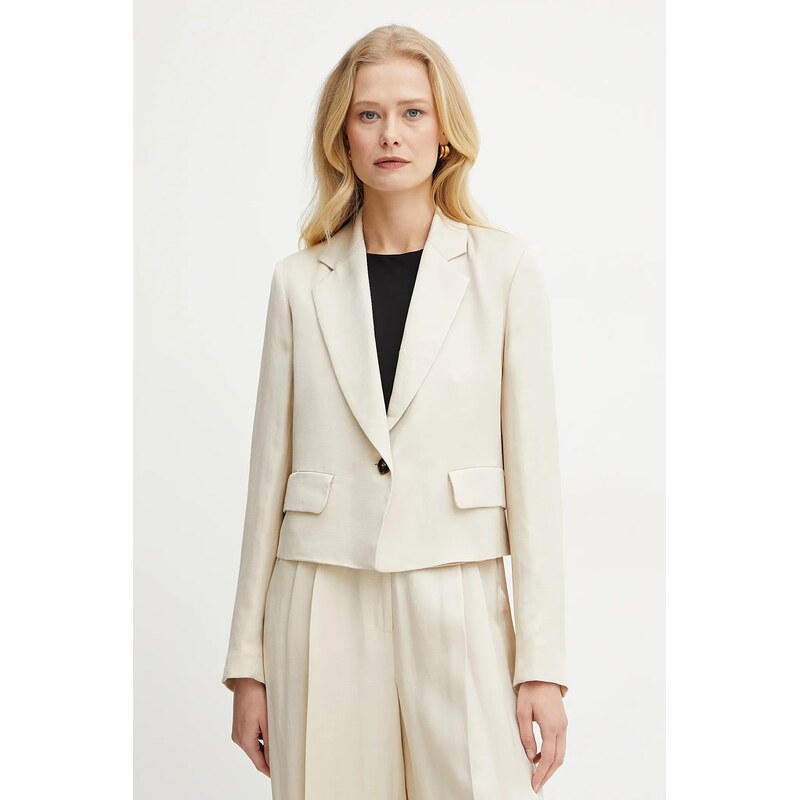 Sako s prímesou ľanu Marella Emme by Marella 64328512