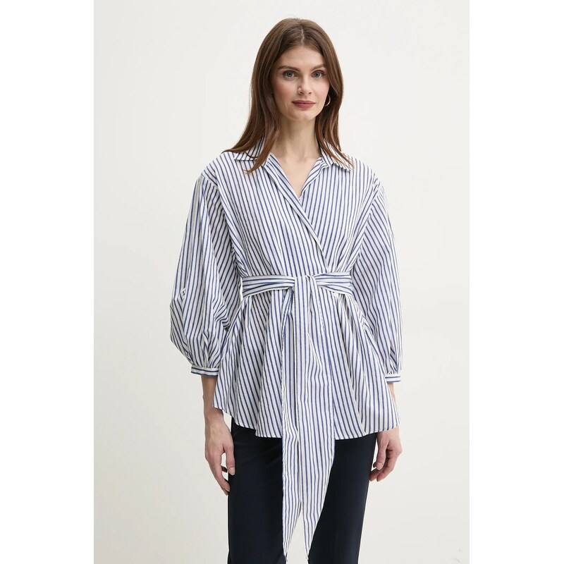 Košeľa s prímesou hodvábu Weekend Max Mara 63998911