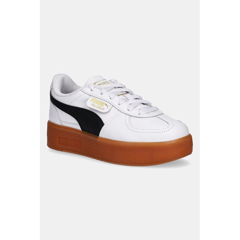 Kožené tenisky Puma Palermo Elevata Lth Wns 62947597