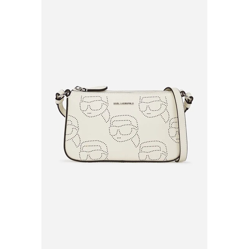 Kožená kabelka Karl Lagerfeld IKON 62968556