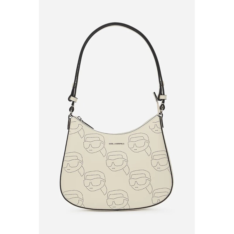 Kožená kabelka Karl Lagerfeld IKON 62968877