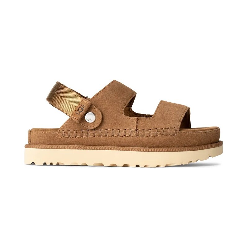 Semišové šľapky UGG Goldenstar Glide 62958403