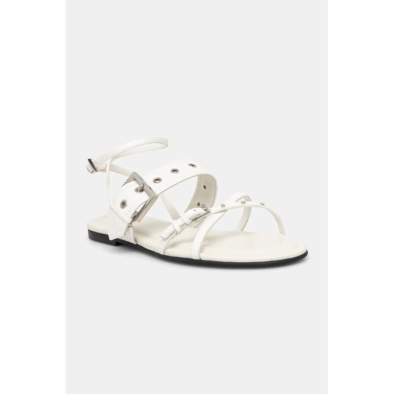 Kožené sandále HUGO Tayna 63018010